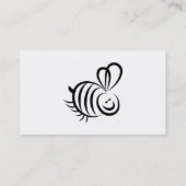 Carte De Visite Abeille noire (Dos)
