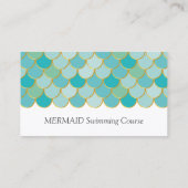 Carte De Visite ♥ Abeille * Plage de natation MERMAID* Balances de (Dos)