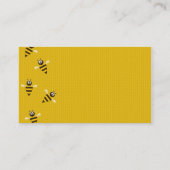 Carte De Visite Abeilles (Dos)