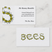 Carte De Visite Abeilles (Devant / Derrière)