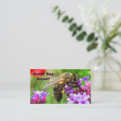Carte De Visite Abeilles à vendre (Debout devant)
