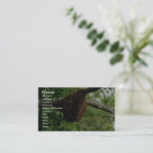 Carte De Visite Abeilles de miel (Debout devant)