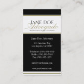 Carte De Visite Abogado Advogado (Dos)