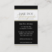 Carte De Visite Abogado Advogado (Dos)