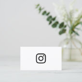 Carte De Visite abonnés instagram (Debout devant)