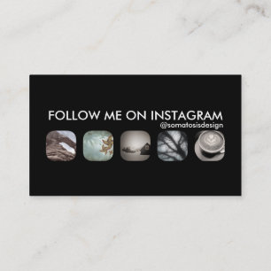 Carte De Visite abonnés instagram