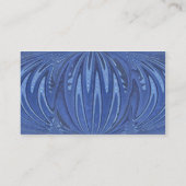 Carte De Visite abrégé sur bleu cercle (Dos)