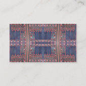 Carte De Visite abrégé sur foncé porte (Dos)