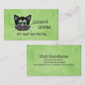 Carte De Visite Abri du centre d'adoption pour animaux de compagni (Devant / Derrière)