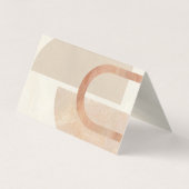 Carte De Visite Abstract Artist Art Atelier Artisan Creative Busin (Dos)