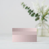 Carte De Visite Abstract est moderne en termes de soft gradient li (Debout devant)