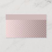 Carte De Visite Abstract est moderne en termes de soft gradient li (Dos)