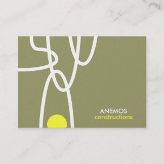 Carte De Visite abstrait
