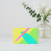 Carte De Visite Abstrait (Debout devant)