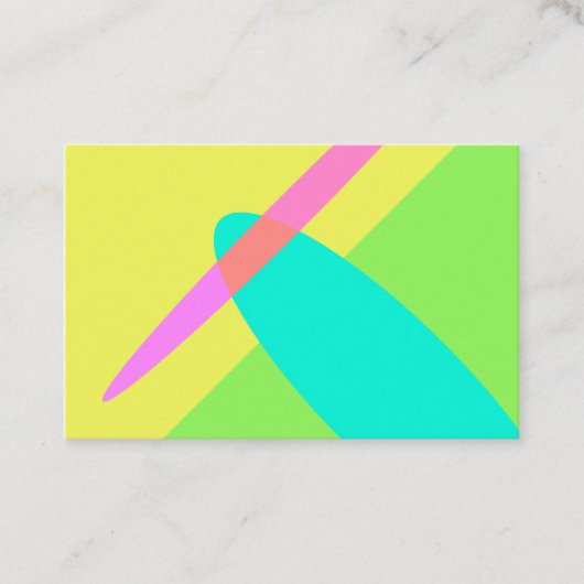 Carte De Visite Abstrait (Devant)