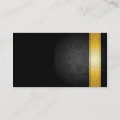 carte de visite abstrait (Dos)