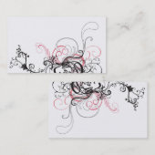 Carte de visite abstrait (Devant / Derrière)