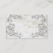 carte de visite abstrait (Dos)