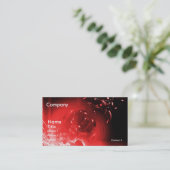 Carte de visite abstrait (Debout devant)