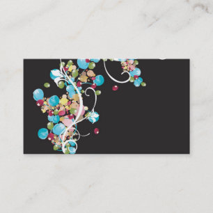 Carte de visite abstrait