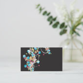 Carte de visite abstrait (Debout devant)