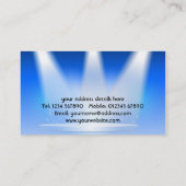 Carte de visite Abstrait (Dos)