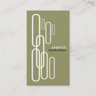 Carte De Visite abstrait