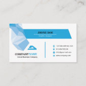 Carte de visite Abstrait (Dos)