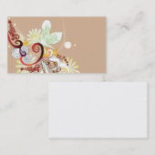 Carte de visite abstrait (Devant / Derrière)