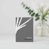 Carte De Visite abstrait (Debout devant)