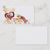 Carte de visite abstrait (Devant / Derrière)