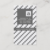Carte De Visite abstrait (Dos)