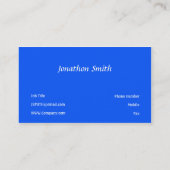 Carte De Visite Abstrait (Dos)