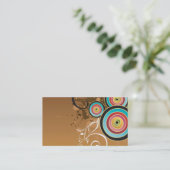 Carte de visite abstrait (Debout devant)
