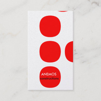 Carte De Visite abstrait