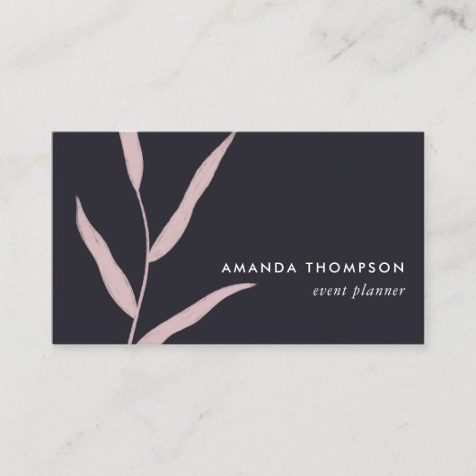 Carte de visite Abstrait (Devant)