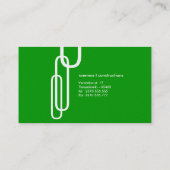 Carte De Visite abstrait (Dos)