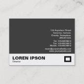 Carte De Visite Abstrait 030413 (Dos)