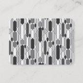 Carte De Visite Abstrait 100624 - Tons de gris (Devant)