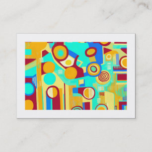Carte De Visite Abstrait 120711 (frontière)