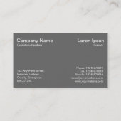 Carte De Visite Abstrait 170914 (Dos)