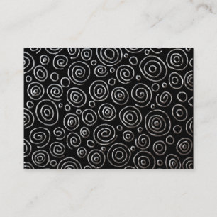 Carte De Visite Abstrait 181112 - Métal exotique