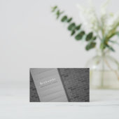 Carte De Visite Abstrait architectural (Debout devant)