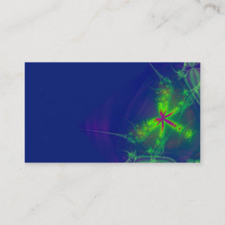 Carte de visite abstrait de luciole