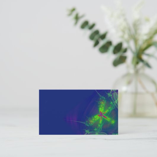 Carte de visite abstrait de luciole (Debout devant)