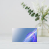 Carte de visite abstrait de lueur de fractale (Debout devant)