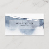 Carte de visite Abstrait de thérapie sérologique (Devant)