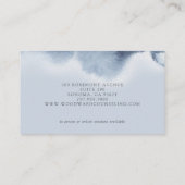 Carte de visite Abstrait de thérapie sérologique (Dos)