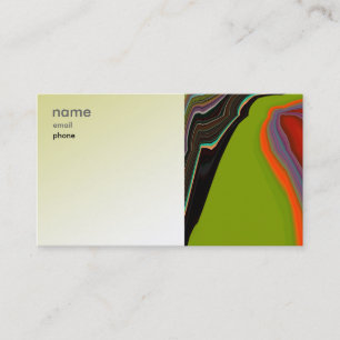 Carte de visite abstrait d'illustration