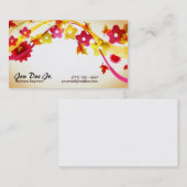 Carte de visite abstrait d'illustration (Devant / Derrière)